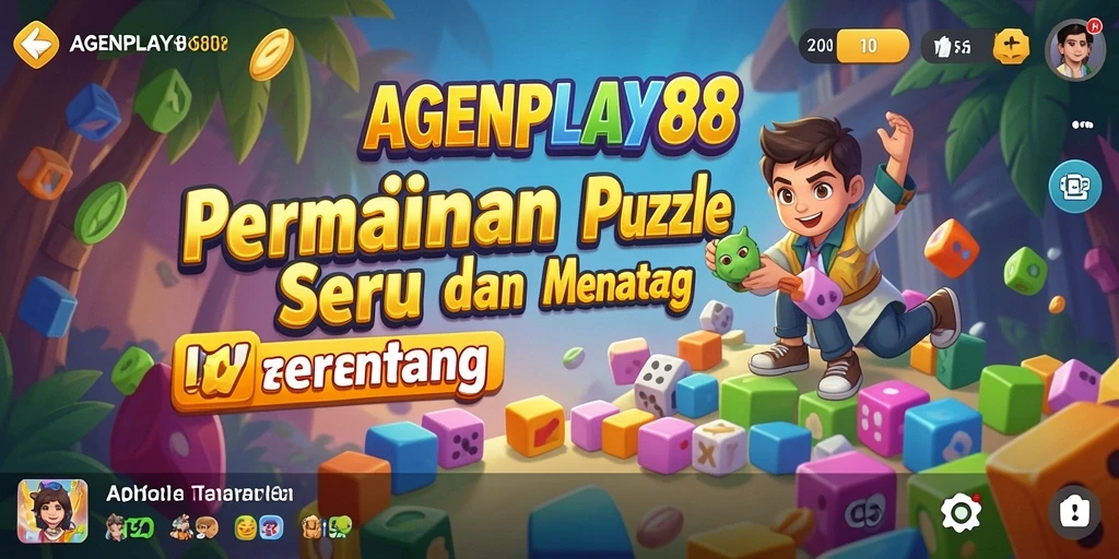 Screenshot gameplay AGENPLAY88 dengan tantangan Puzzle yang menarik.