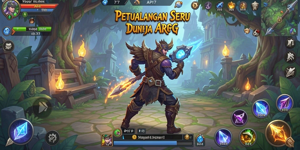 Gameplay mendebarkan dengan aksi seru dalam API77.