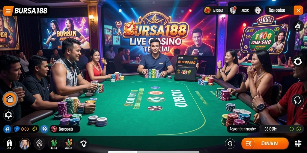 Gameplay menarik BURSA188 yang membawa pengalaman Live Casino ke layar Anda.