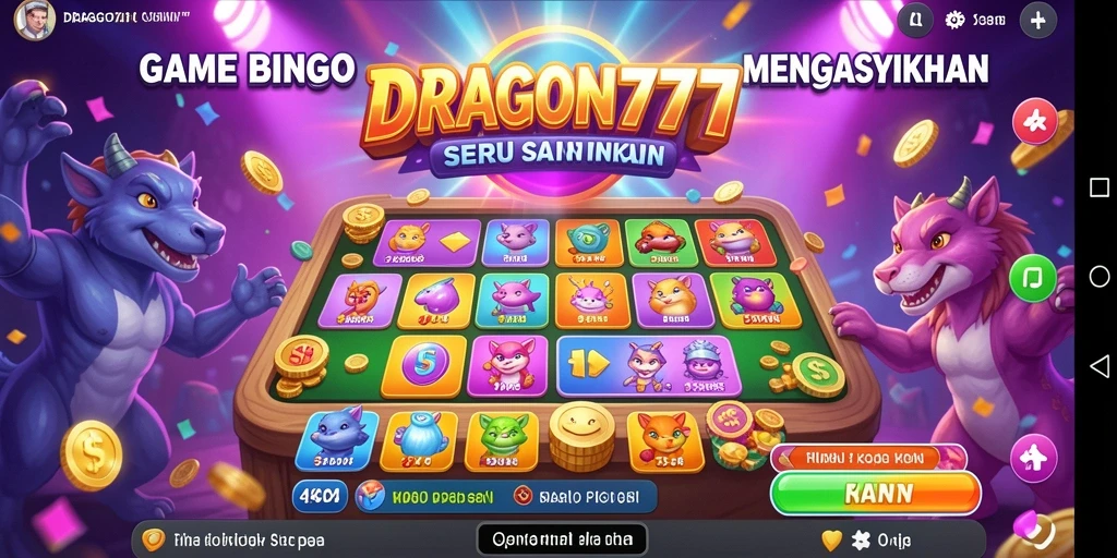 Tampilan gameplay DRAGON777 yang menegangkan dan seru.