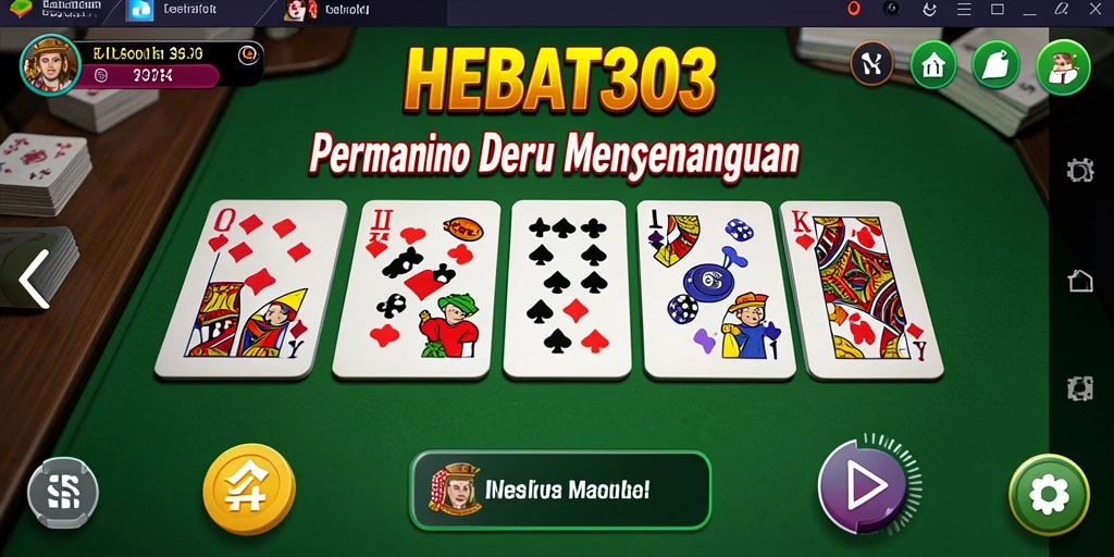 Tampilan gameplay HEBAT303 yang seru dan menarik untuk dimainkan.