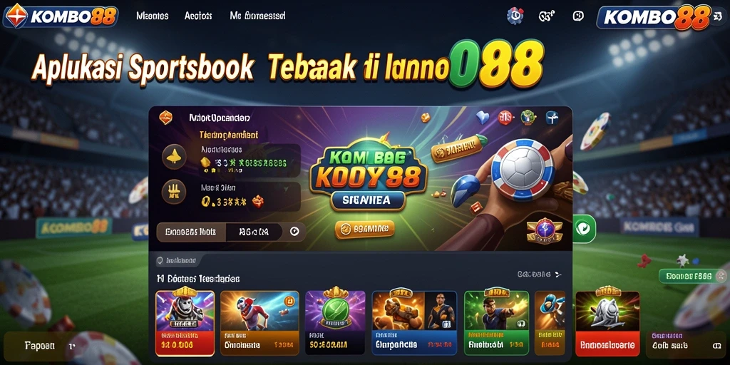 Tampilan gameplay Sportsbook yang menarik dan interaktif.
