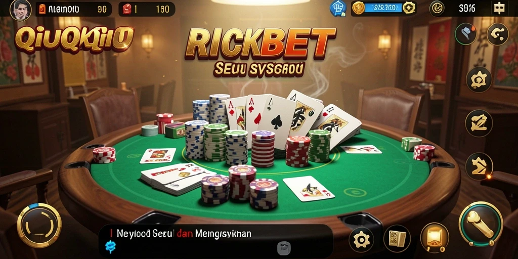 Screenshot utama gameplay QiuQiu ROKOKBET yang menarik.