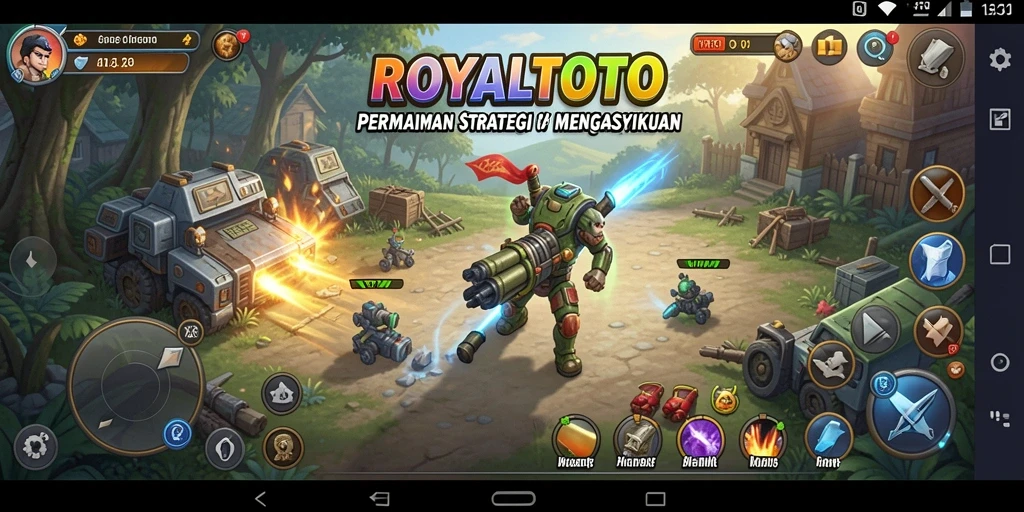 Tampilan gameplay menarik dari ROYALTOTO yang penuh strategi.