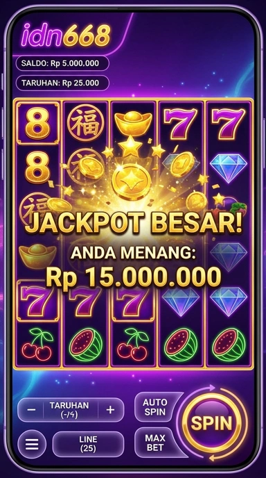 Fitur unggulan aplikasi yang terlihat jelas di idn668.